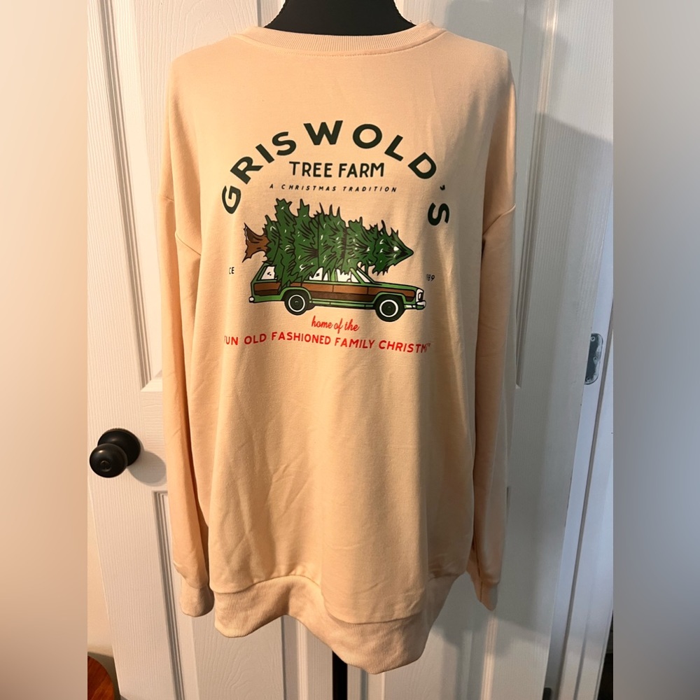 Griswold’s Christmas Vacation Oversized Sweatshirt!